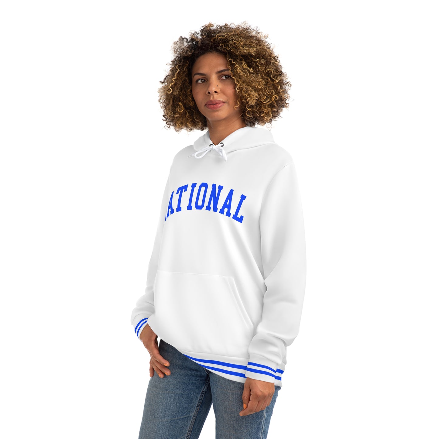AMR National Varsity Classic Alumni White Hoodie