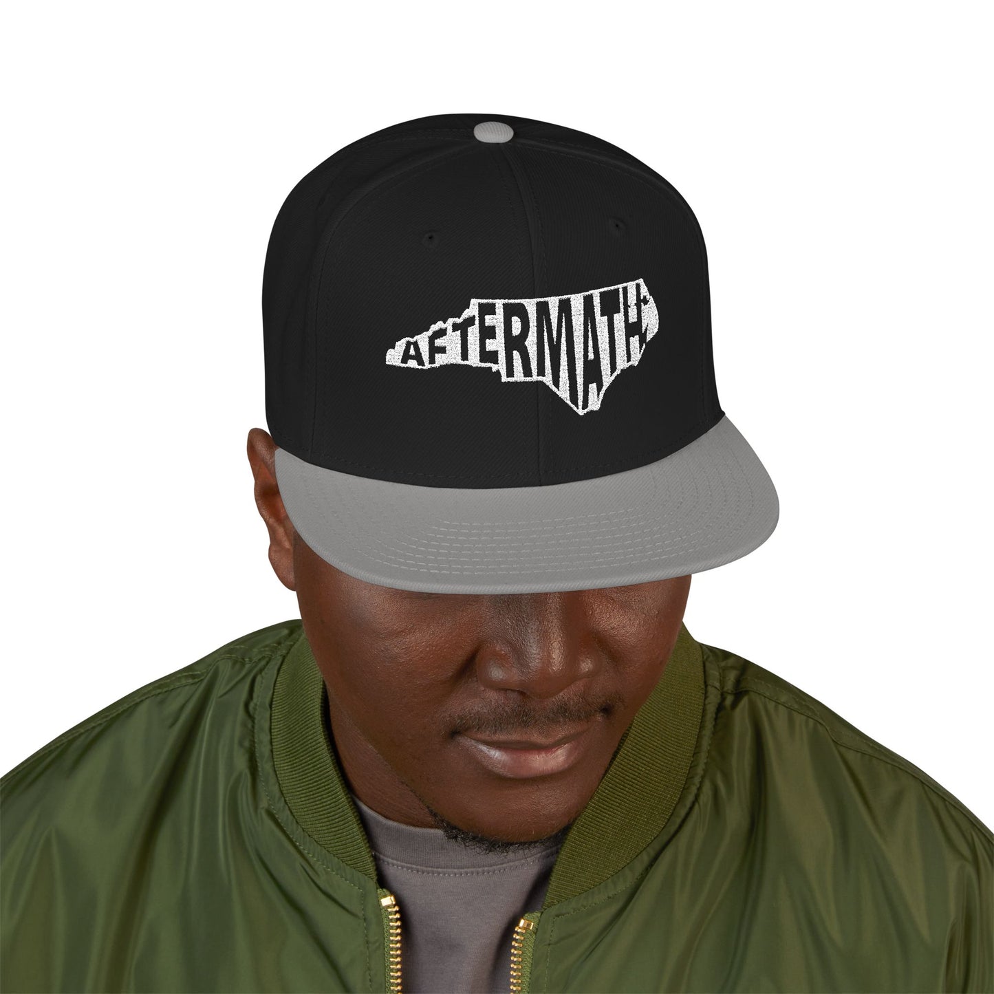 AMR Snapback Hat Embroidery
