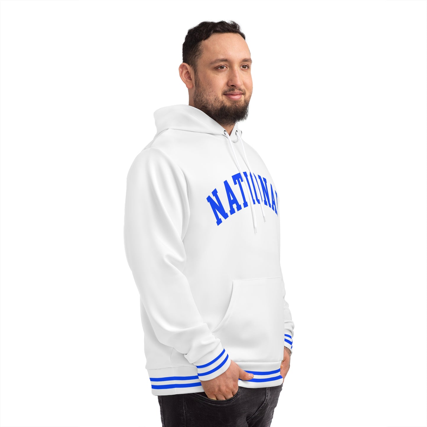 AMR National Varsity Classic Alumni White Hoodie