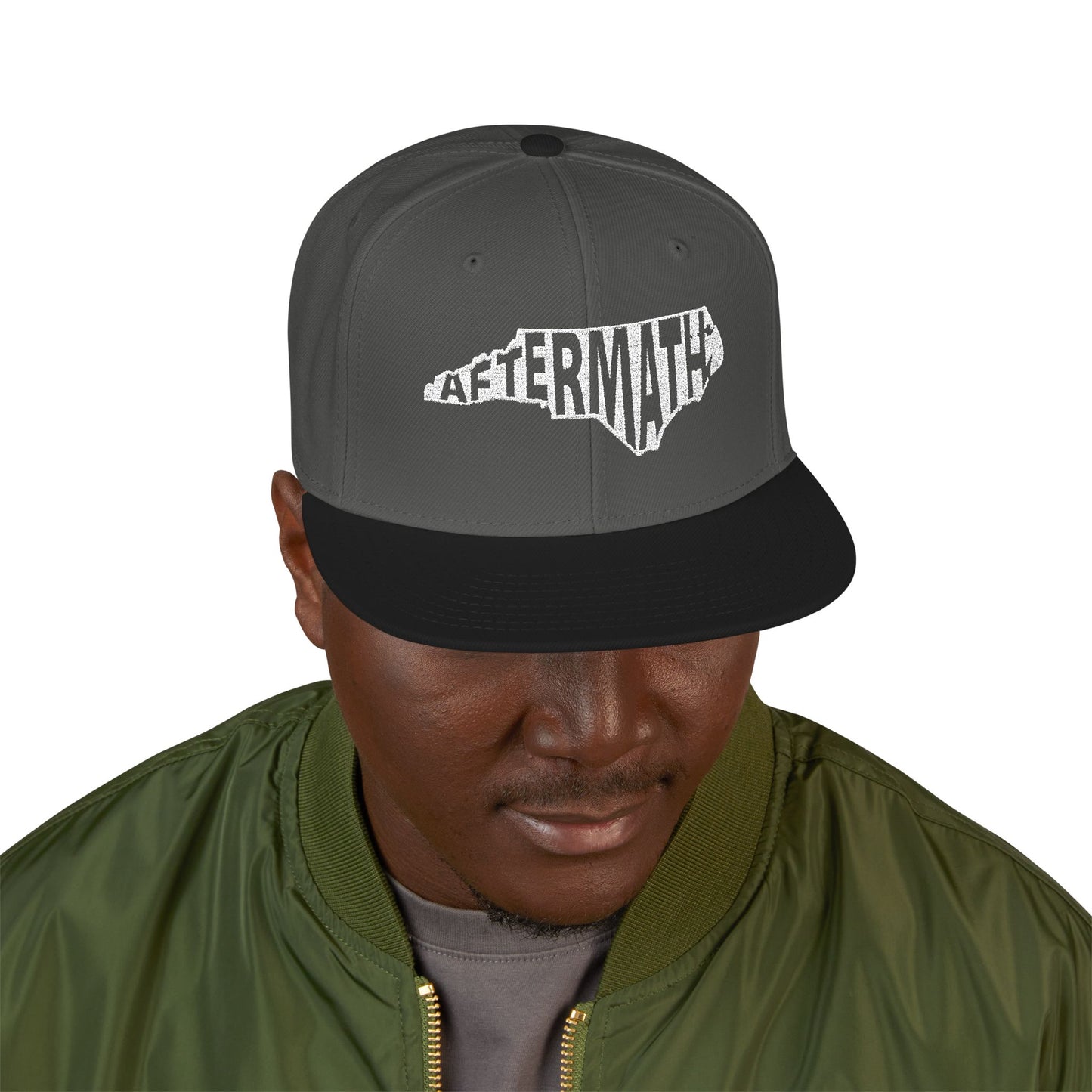 AMR Snapback Hat Embroidery