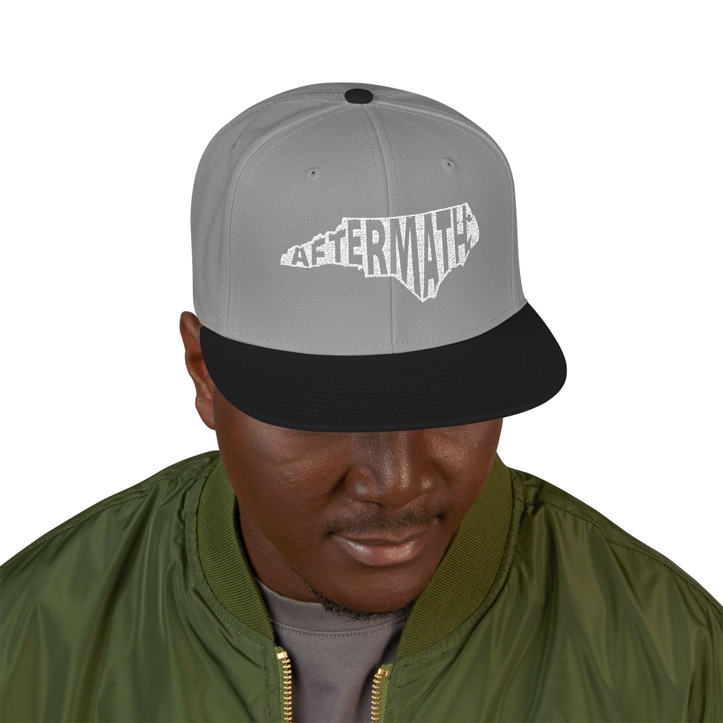 AMR Snapback Hat Embroidery