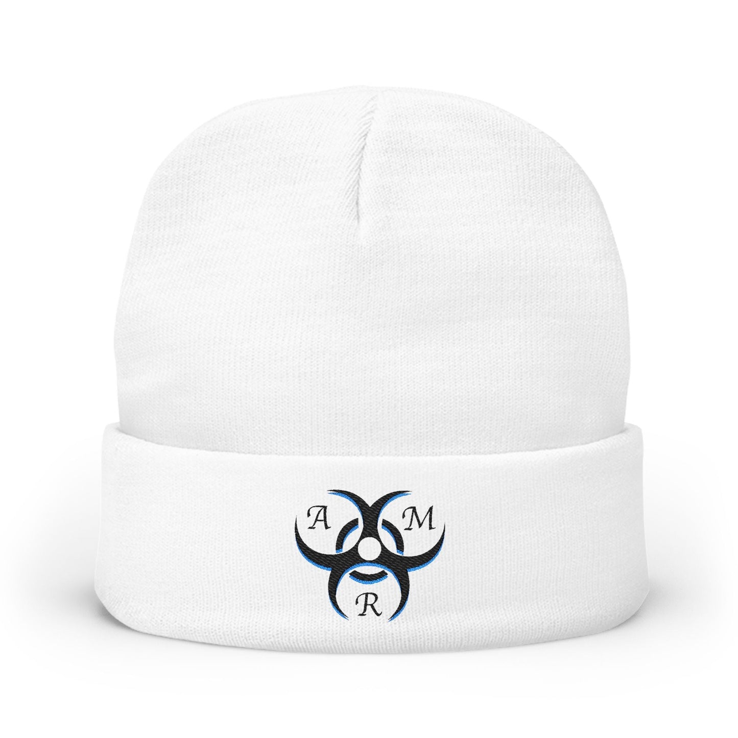 AMR Knit Beanie (Embroidery) Dark logo