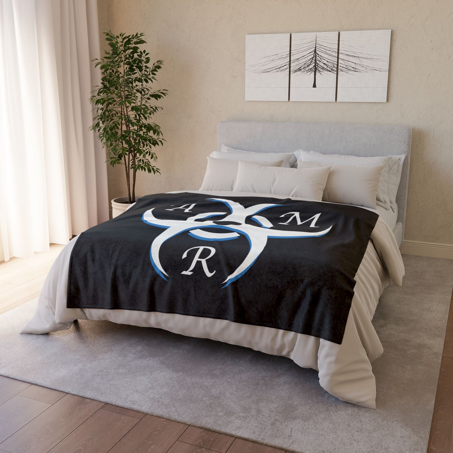 Biohazard Blanket, Soft Polyester Throw