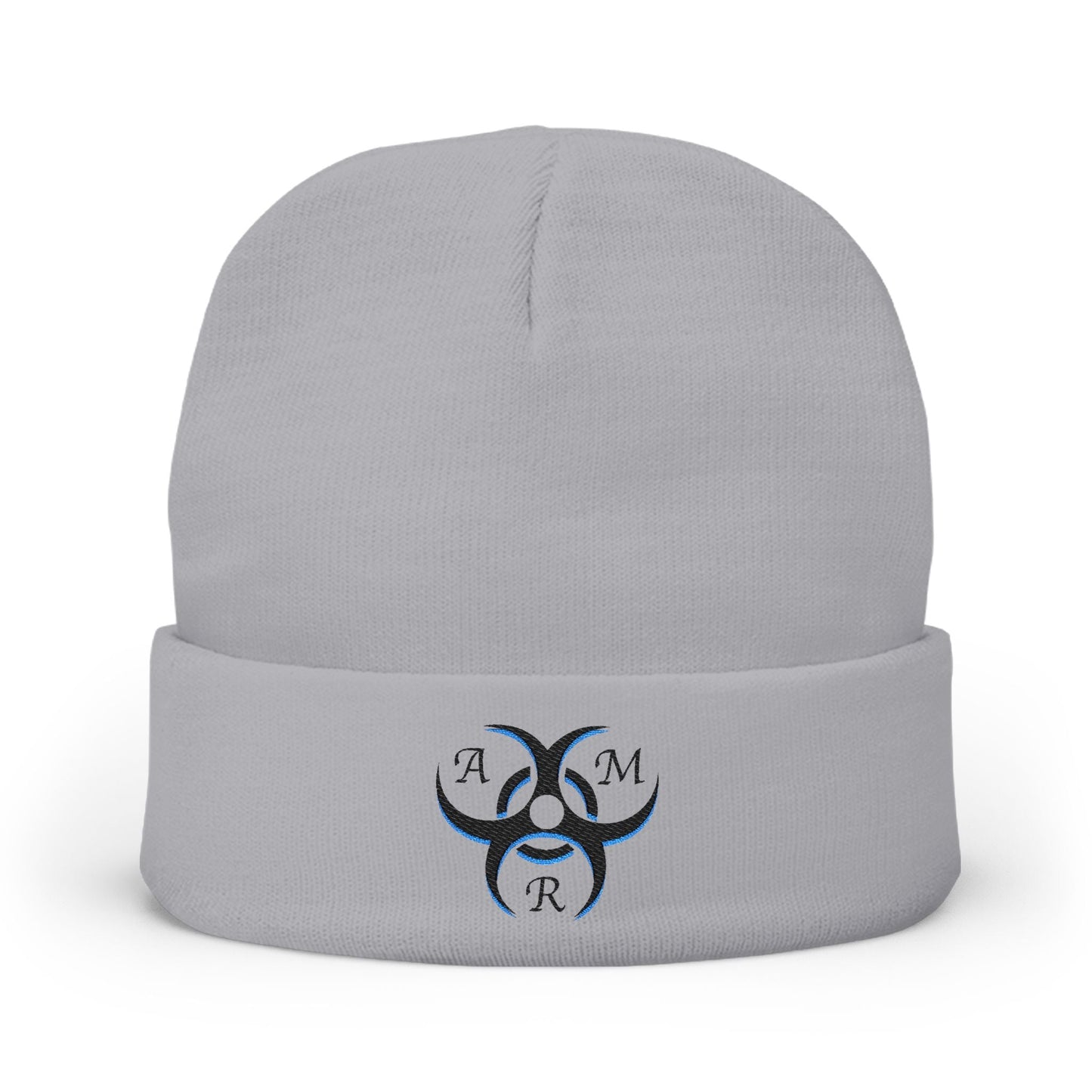 AMR Knit Beanie (Embroidery) Dark logo