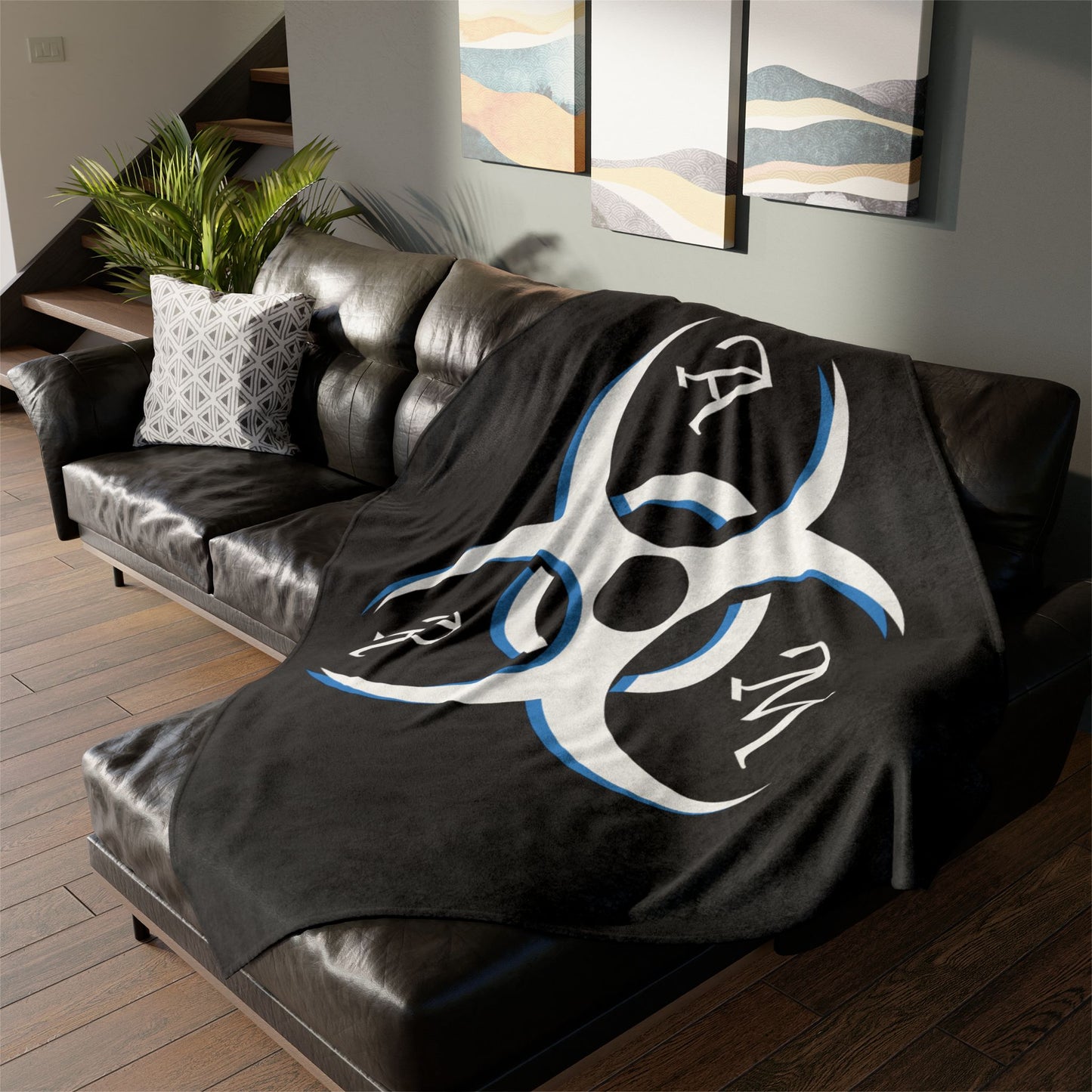 Biohazard Blanket, Soft Polyester Throw