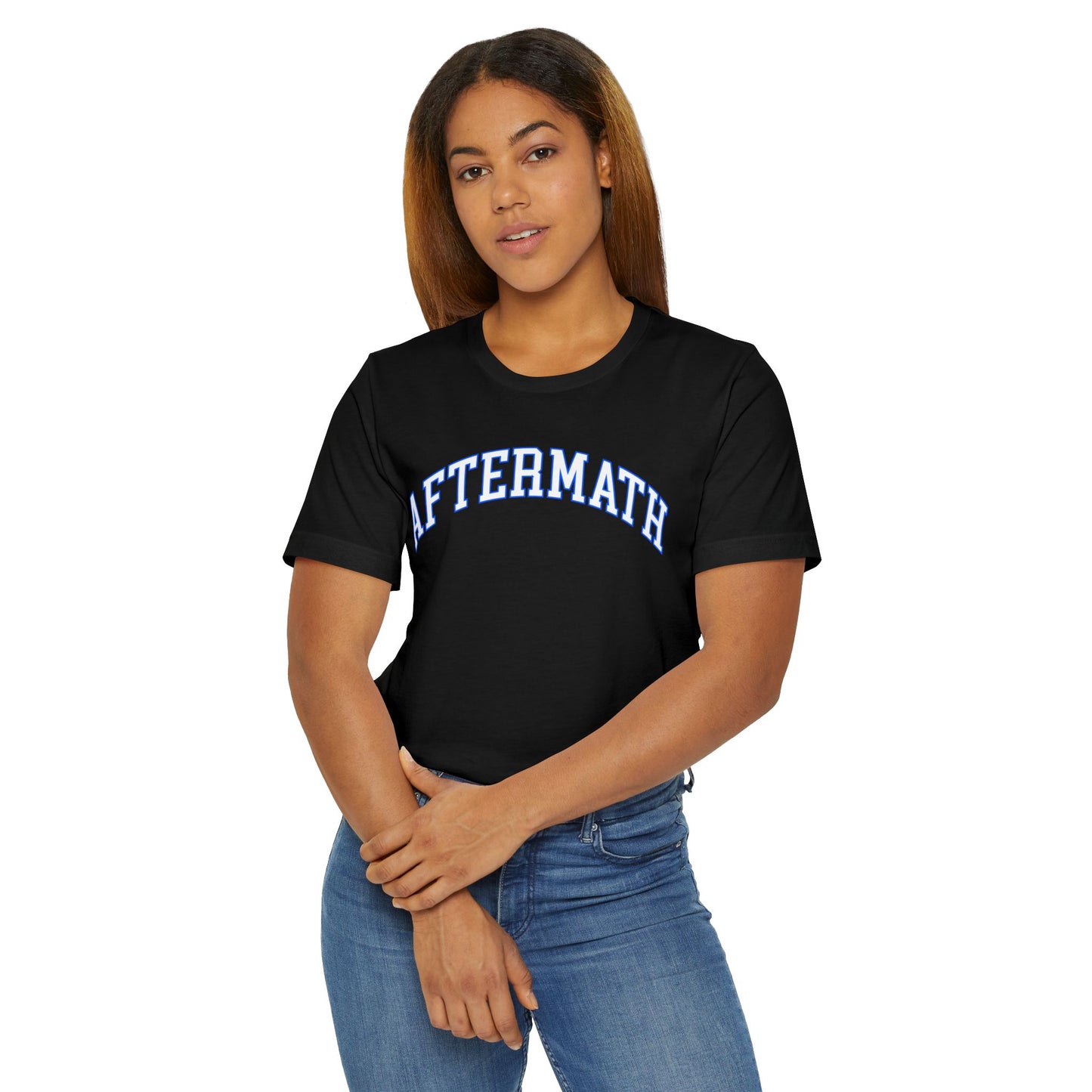 Aftermath Unisex Jersey T-Shirt Light logo