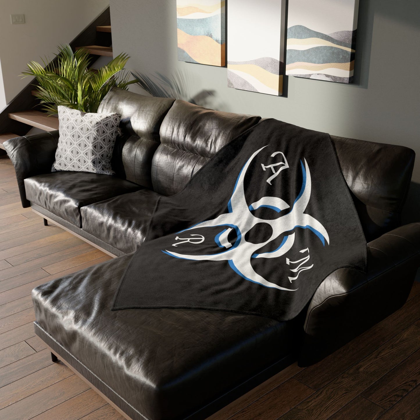 Biohazard  Blanket, Soft Polyester Throw