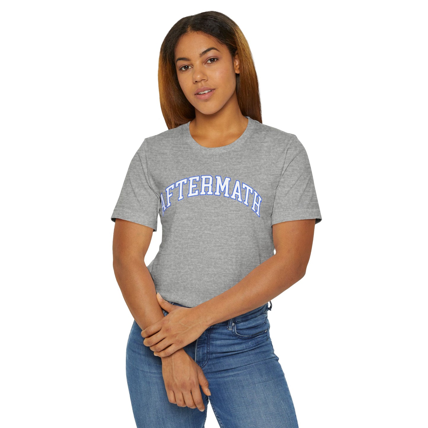 Aftermath Unisex Jersey T-Shirt Light logo
