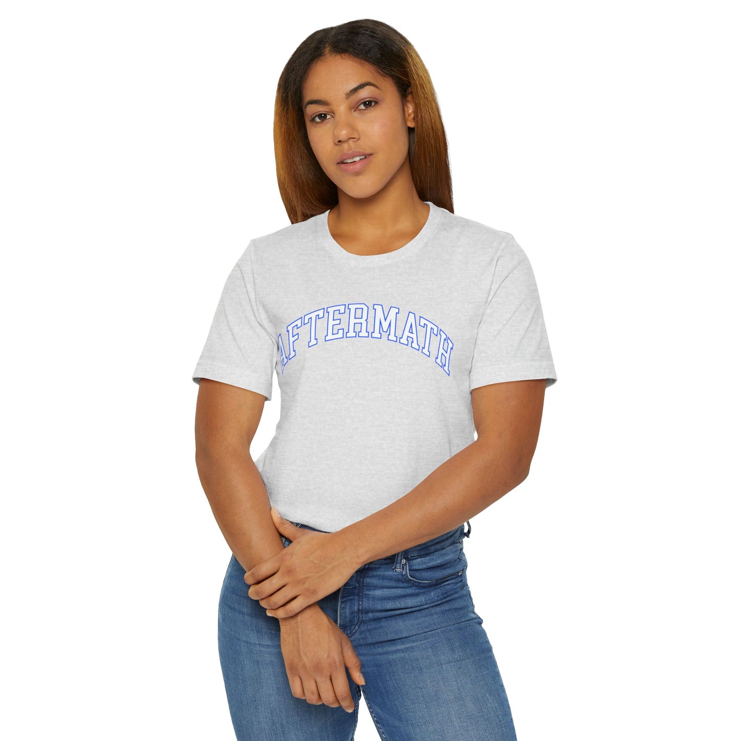 Aftermath Unisex Jersey T-Shirt Light logo