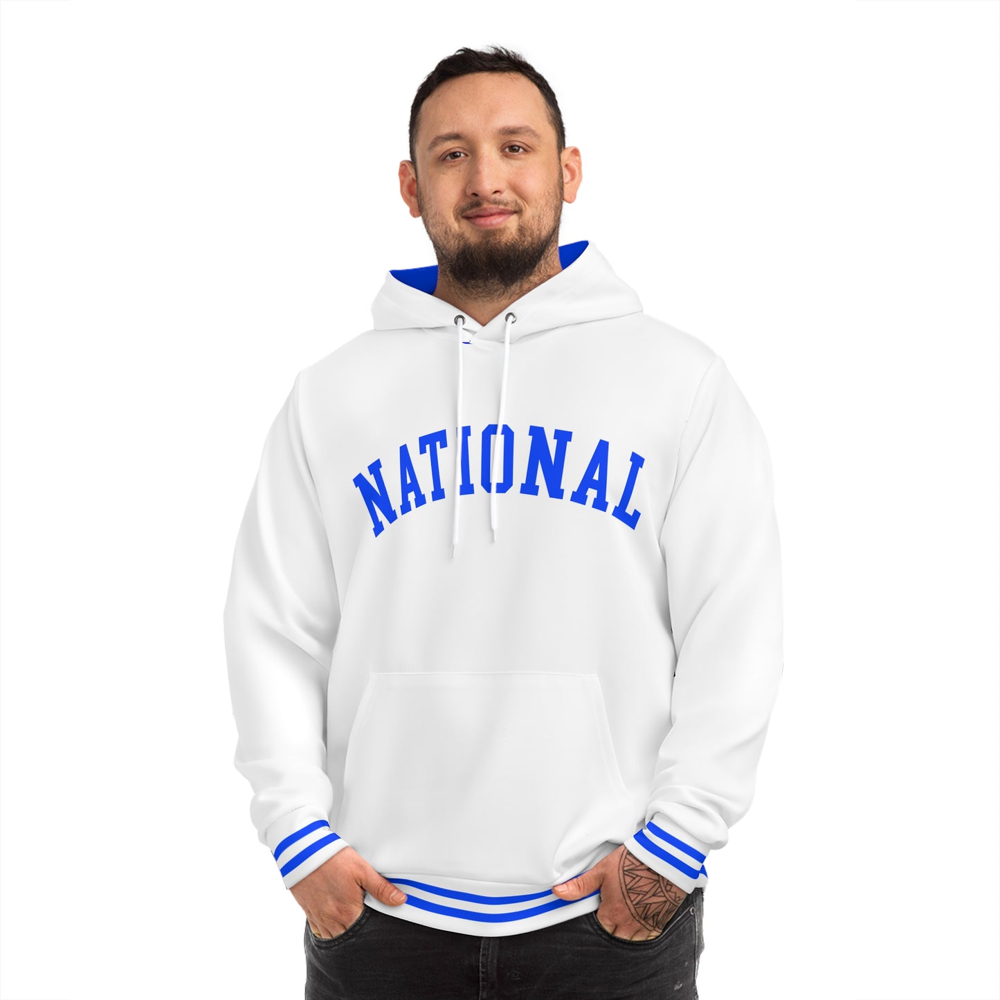 AMR National Varsity Classic Alumni White Hoodie