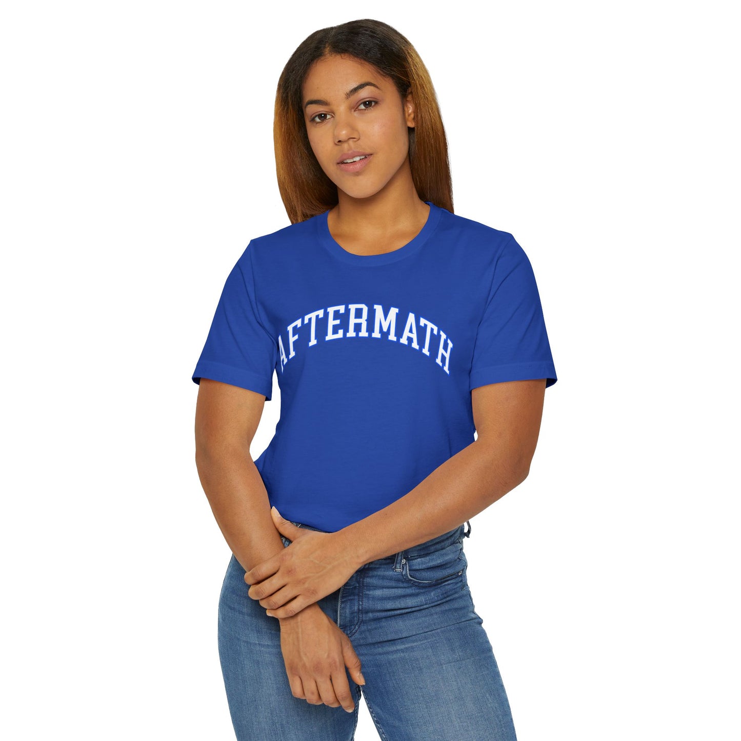 Aftermath Unisex Jersey T-Shirt Light logo